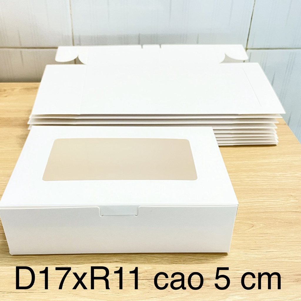 Hộp giấy handmade 17x11cao 5cm set 10 hộp