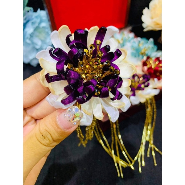 Hoa cài hầu đồng , phụ kiện hầu thánh , phụ kiện thiết kế by Xíu