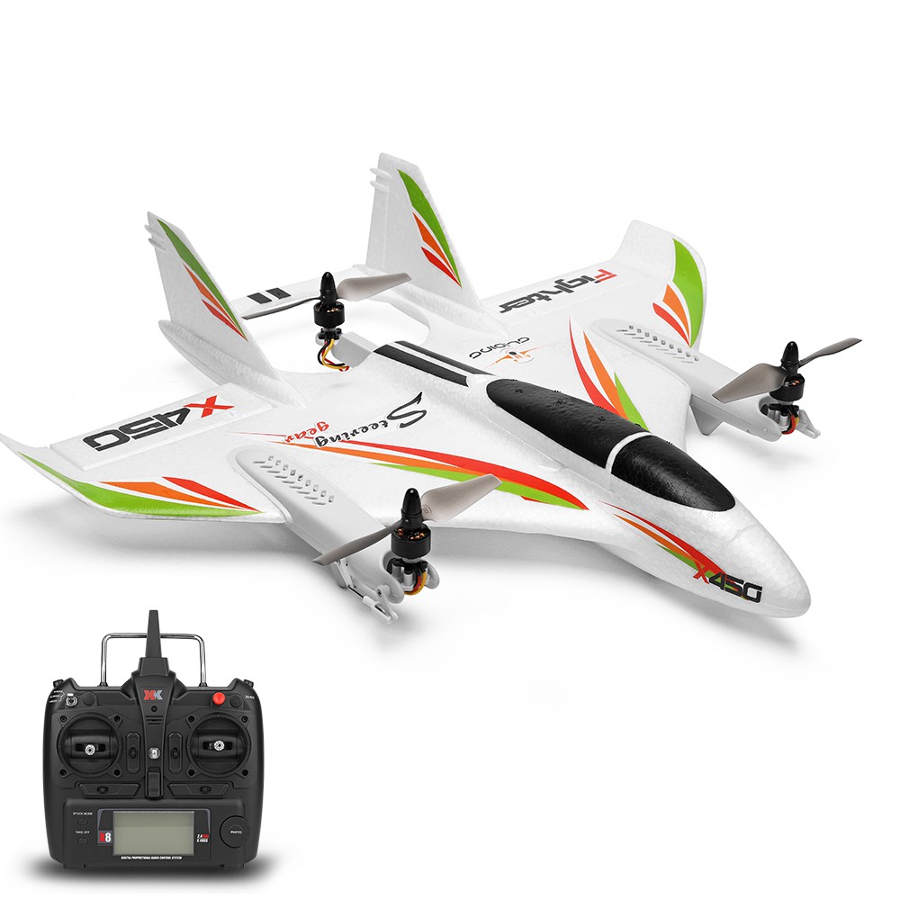 Máy bay điều khiển WLtoys XK X450 size to chịu  gió tốt