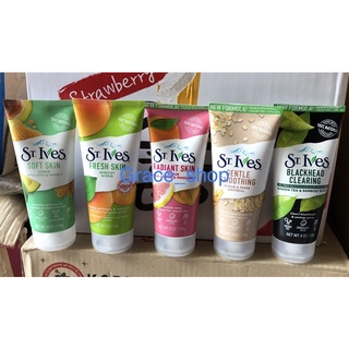 Sữa Rửa Mặt Tẩy Da Chết và Sạch Mụn Đầu Đen ST.IVES 170g của Mỹ