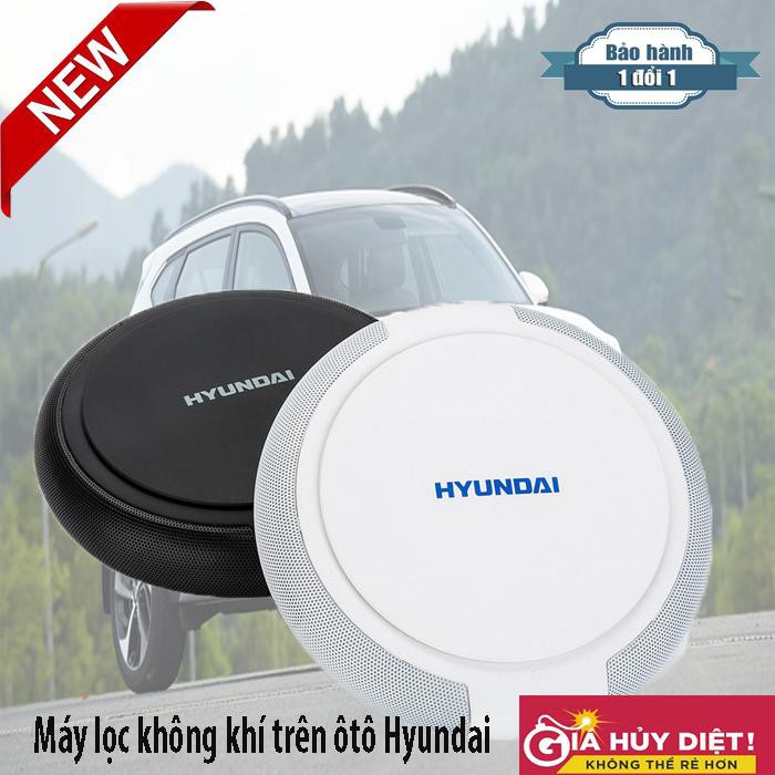 Máy lọc không khí trên ôtô, xe hơi, xe tải, xe khách, phòng ngủ, phòng làm việc Hyundai chống say xe, khử mùi_EL007