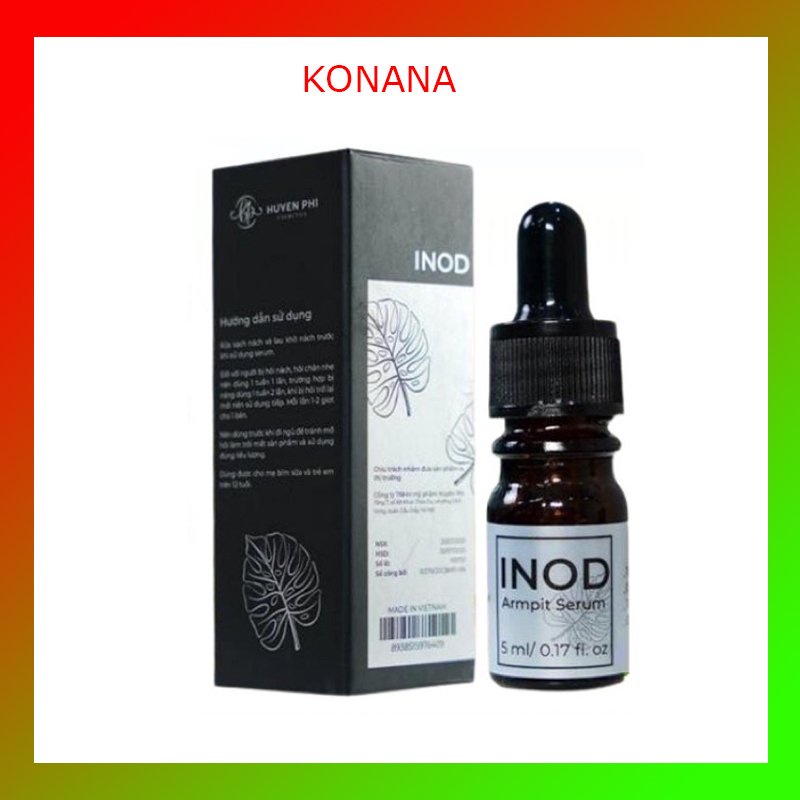 Serum hôi nách inod huyền phi giúp khử mùi hôi làm thơm da giữ cho vùng da dưới cánh tay và bàn chan khô thoáng