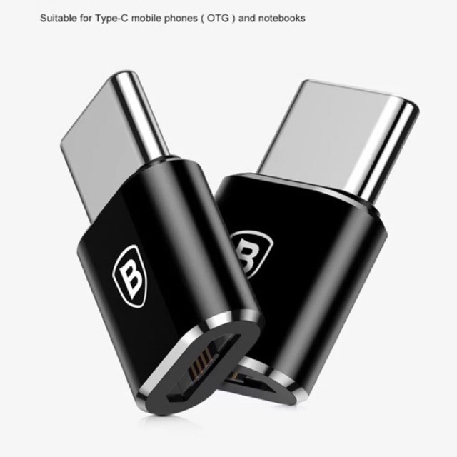 Jack chuyển Micro USB sang USB TypeC 3.1 Baseus