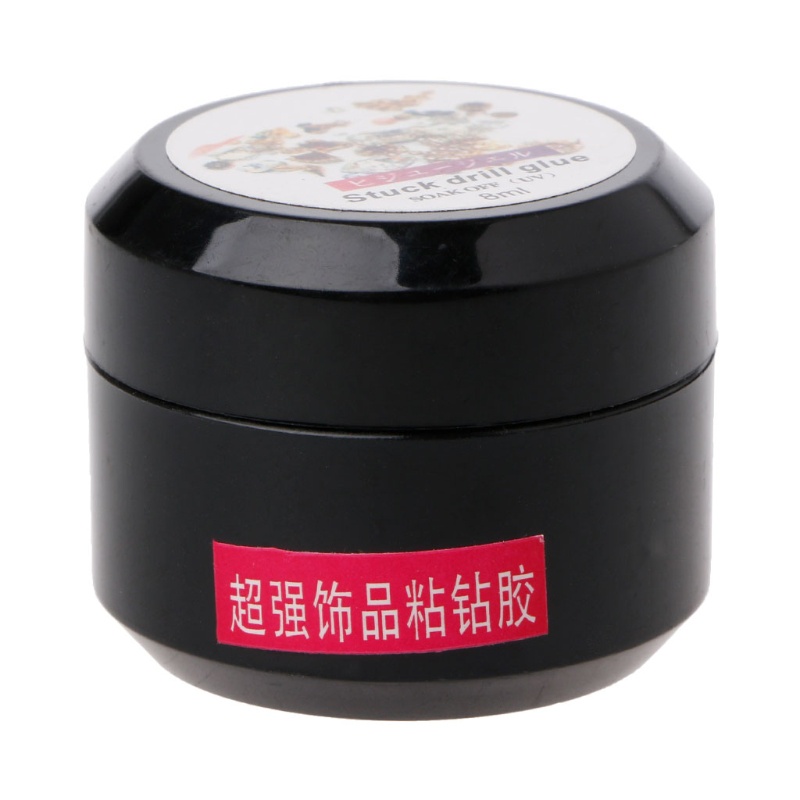Keo gel UV dán đá trang trí làm móng tay trong suốt 8ml DIY