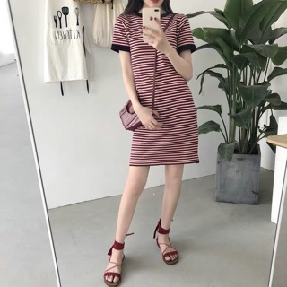 Đầm suông đơn giản