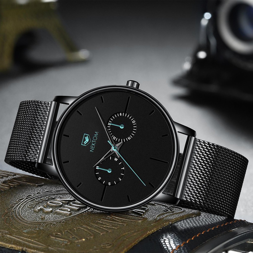 Đồng Hồ Nam NEKTOM NE000001 Dây Titanium Cao Cấp - Đẳng Cấp Thời Thượng | BigBuy360 - bigbuy360.vn