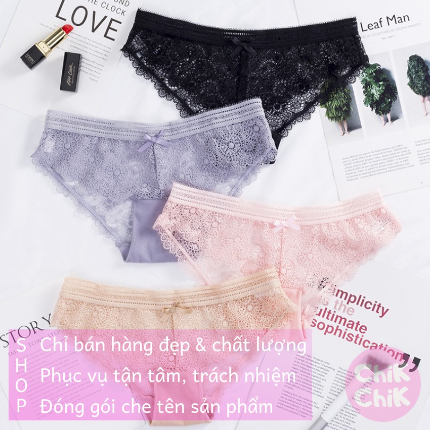 Quần lót ren gợi cảm, quyến rũ - ChikChik QL039