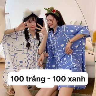 Combo 3 bộ pizama tay cộc quần đùi sỉ giá tốt