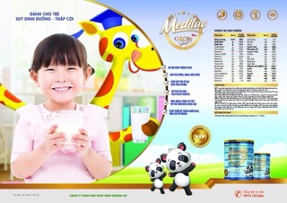 Sữa bột MEDILAC GROW A+ cho bé 900g