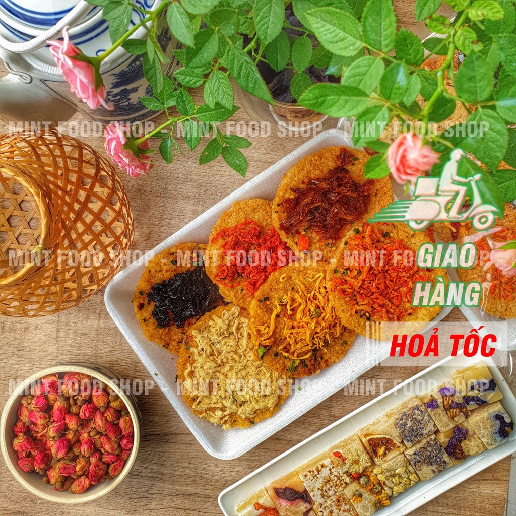 Cơm Cháy Chà Bông Siêu Siêu Ngon - Rong Biển Chà Bông Ăn Chay - Mix Vị Túi 200gr