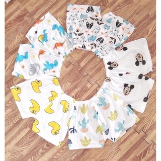 Quần đùi giấy cotton cho bé siêu mát