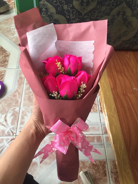 Quà tặng hoa hồng sáp thơm Vĩnh cửu
