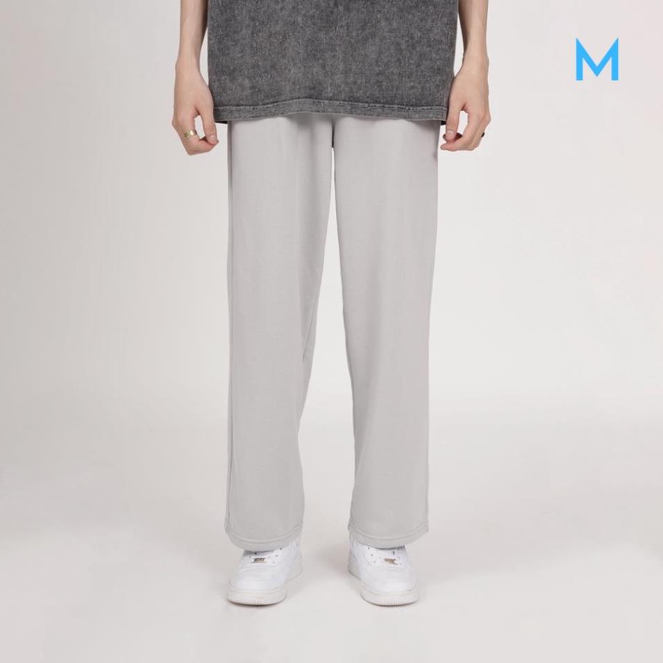Quần Nỉ ống rộng N7 basic pants suông nam nữ Local Brand A7