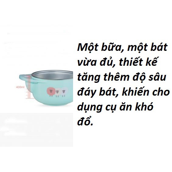 CHÍNH HÃNG - BỘ BÁT ĂN DẶM SET 5 AAG HÀN QUỐC