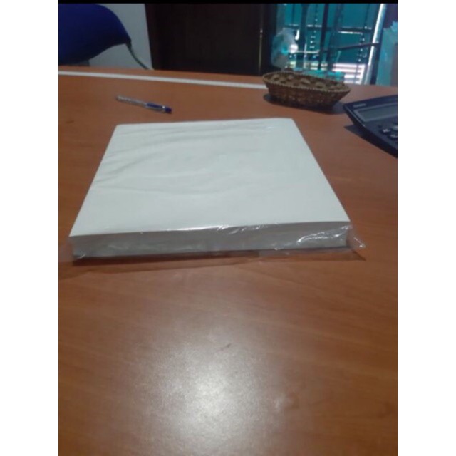 GIẤY GÓI trắng trơn và nâu trơn (500 tờ 30x30cm)