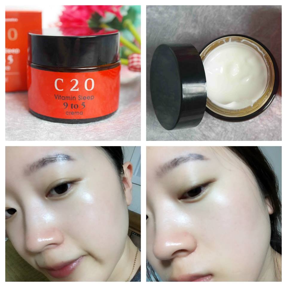 Kem Dưỡng Da O.S.T C20 Vitamin Sleep 9 To 5 Crema (50ml)