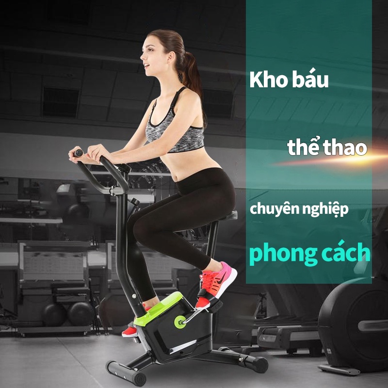 Xe đạp tập thể dục thể thao gym tại nhà    tốc độ + calo + uãng đường+thời gian Dụng cụ thể thao tại nhà sự thích hợp