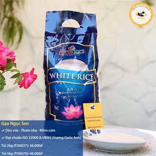 2kg - Gạo Ngọc Sen Lotus Rice