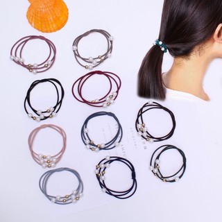 Buộc tóc 3 dây co giãn