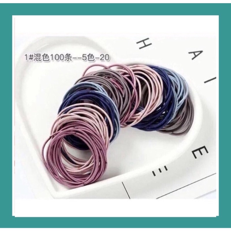 Combo 10 chun tóc buộc tiện lợi