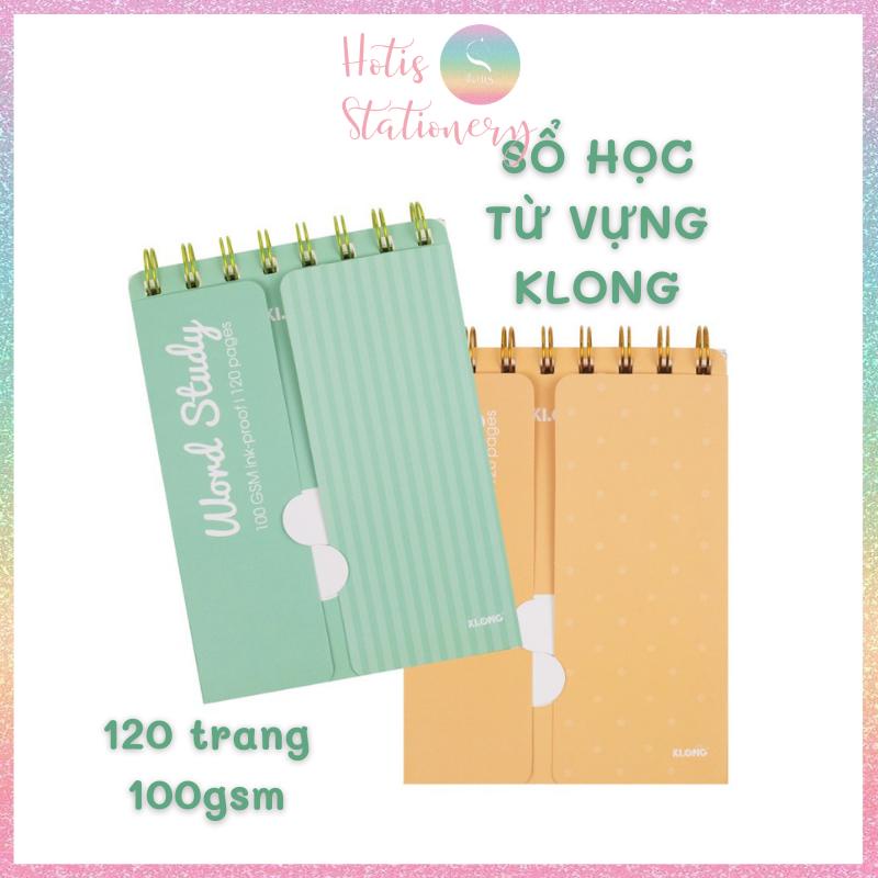 [HOTIS] Sổ học từ vựng Word Study KLong A6 - 120 trang - MS916