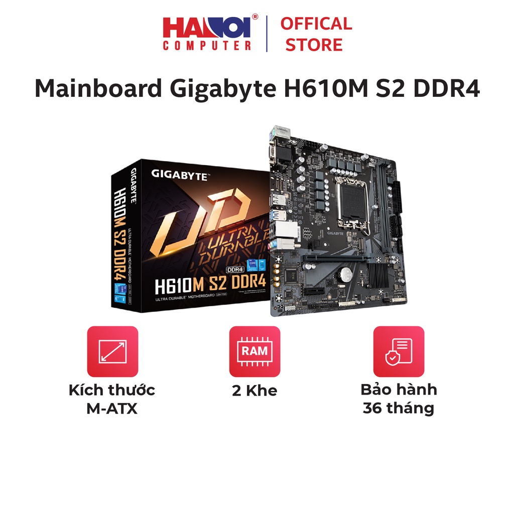 GIGABYTE H610M S2 DDR4/A マザーボード Micro-ATX [Intel H610チップ