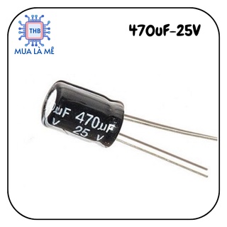 Tụ hóa 470uf-25v chất lượng tốt.