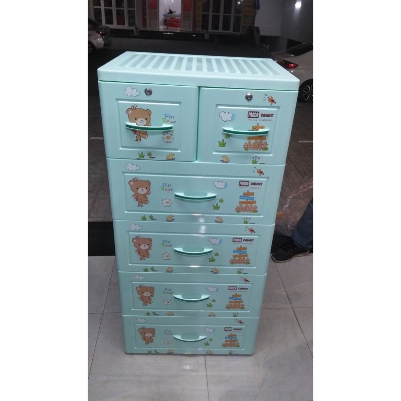 Tủ nhựa SONG LONG 3 tầng | 4 tầng | 5 tầng, Tủ đựng quần áo tiện dụng, hàng Chính hãng [Hoả tốc 1H - Lỗi vỡ đổi mới ]