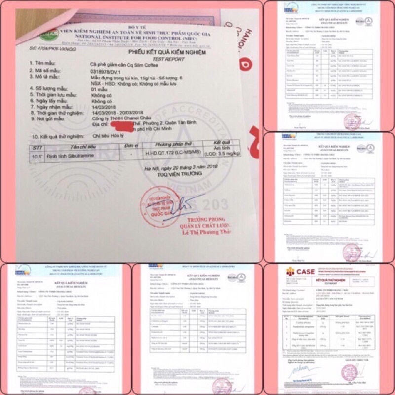 Cà phê Giảm cân CQ Thái lan hộp 10 gói CHÍNH HÃNG