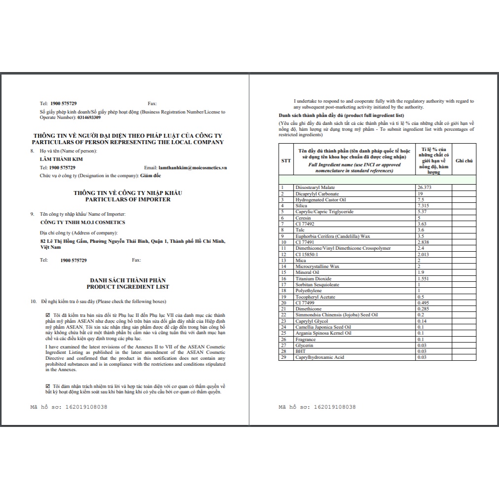 [Ảnh thật] [Chính hãng] Son Môi Lì - Son Hồ Ngọc Hà Love M.O.I phiên bản 2020 - MOI Cosmetics | BigBuy360 - bigbuy360.vn