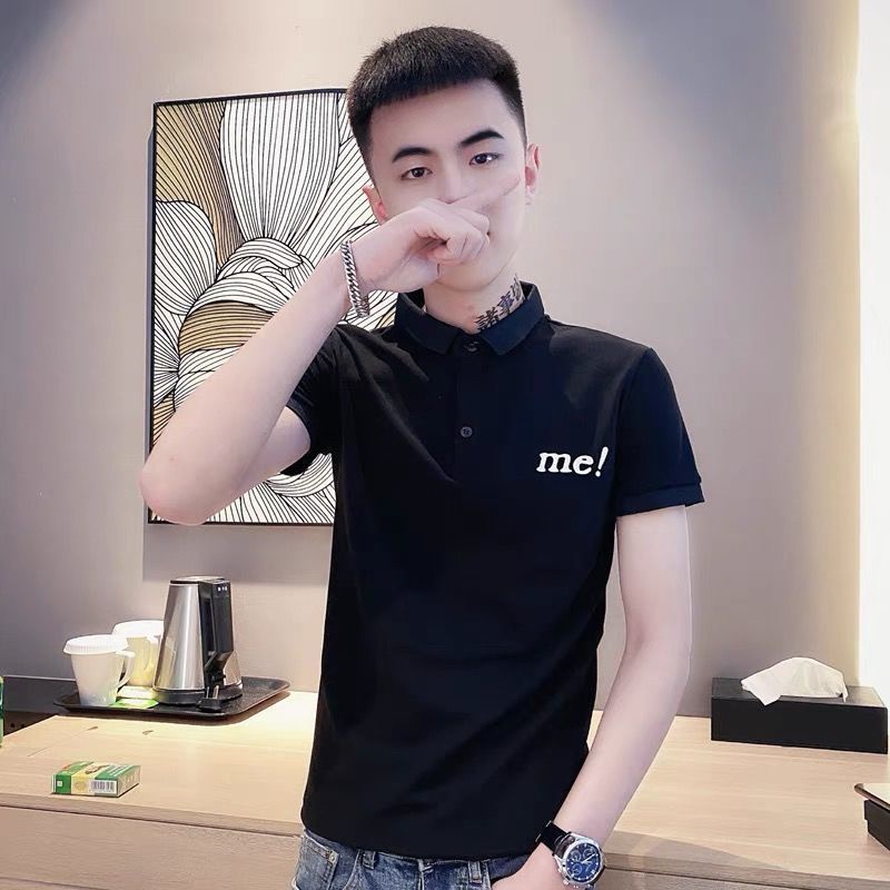 ❒▲┋Áo thun Cotton ngắn tay thời trang mùa hè dành cho nam 2021