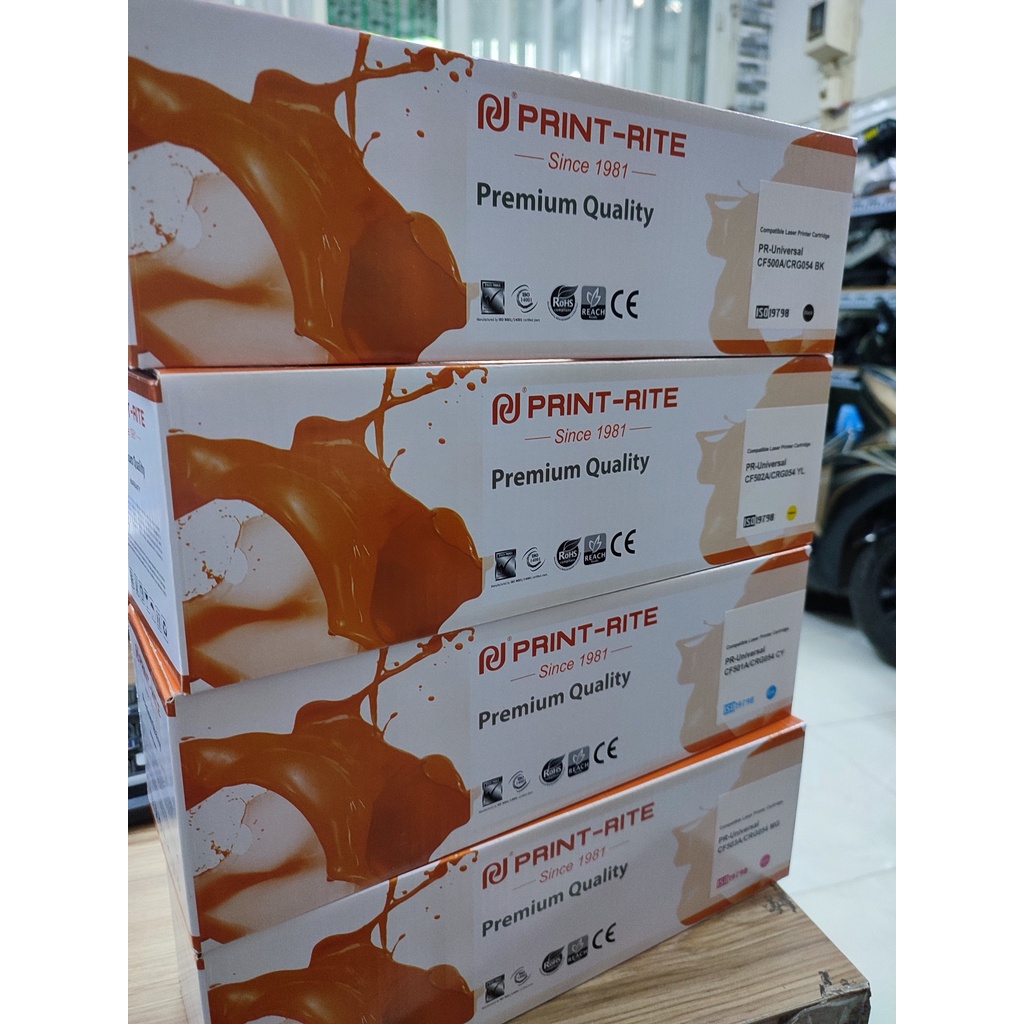 Hộp mực canon MF643cdw đen, xanh, đỏ, vàng