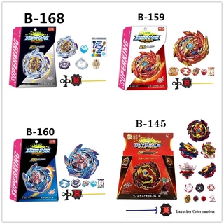 Beyblade Burst B-168 Rage Longinus B-160 King Helios.Zn B-159 Super Hyperion Xceed B-154 Imperial Dragon B-145 DX Starter Venom Diabolos