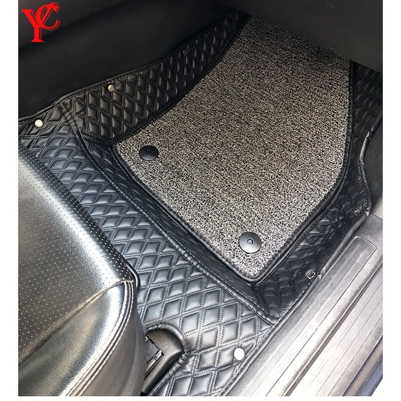 Thảm Trải Lót Sàn Ô Tô 6D Cho Xe Hyundai I10 Da NAPPA Cao Cấp, Không Mùi, Bảo Vệ Sàn Xe, Chống Nước 100%