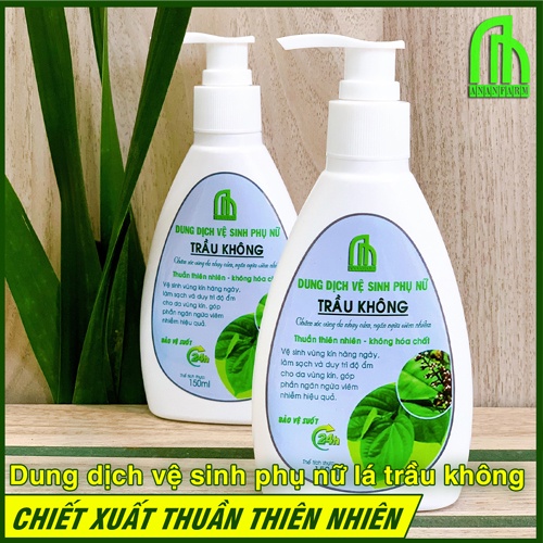 Nước rửa phụ khoa Trầu Không AN AN 150ml - dung dịch vệ sinh phụ nữ 100% tự nhiên, hết nấm ngứa, làm hồng, sạch khuẩn
