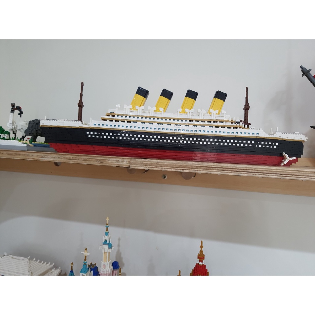 Bộ xếp hình Lego hình Titanic - Bộ đồ chơi trẻ em thông minh - Sunny