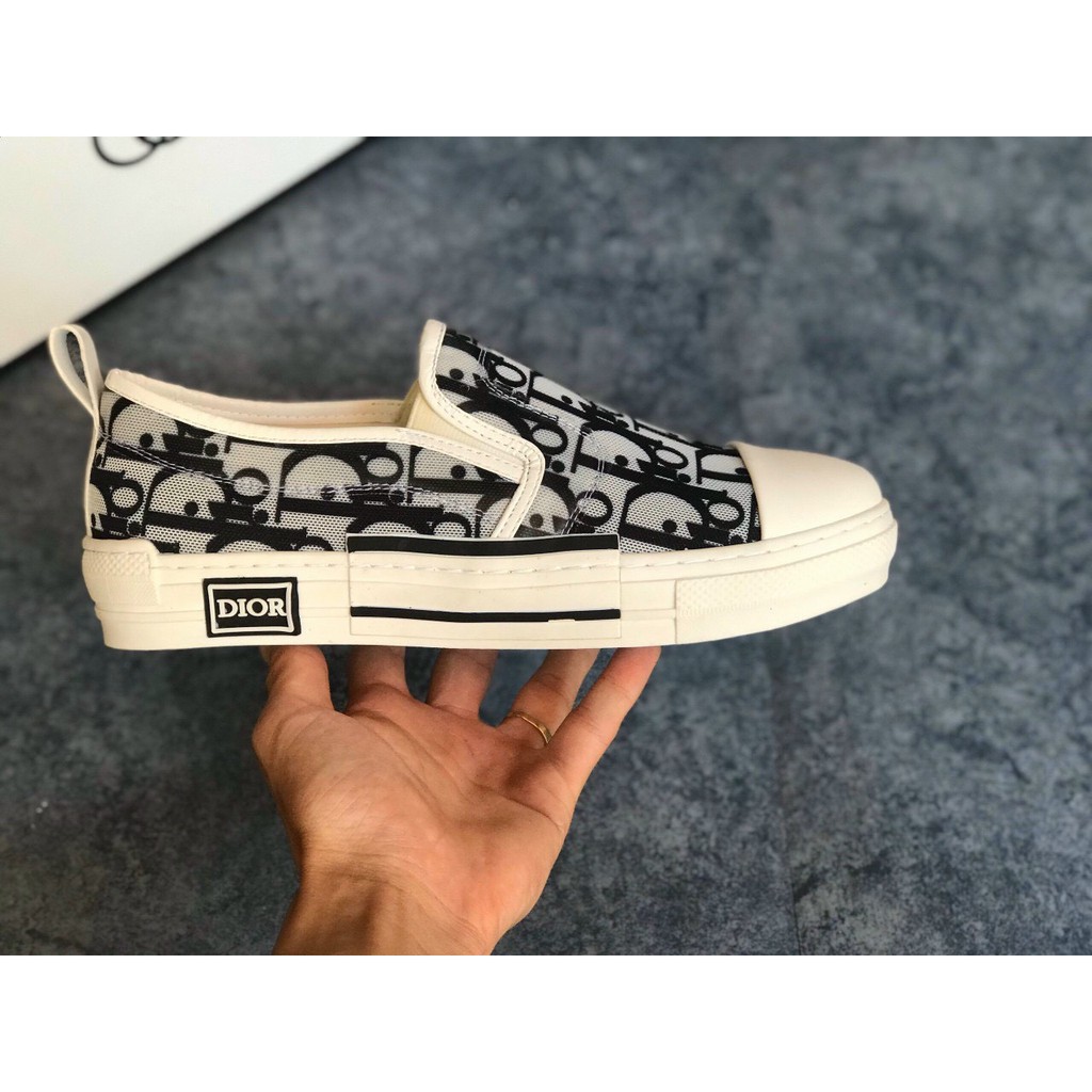 Giày lười Dior nam logo vân sịn xò - Giày Slipon nam Dior cực đẹp | BigBuy360 - bigbuy360.vn