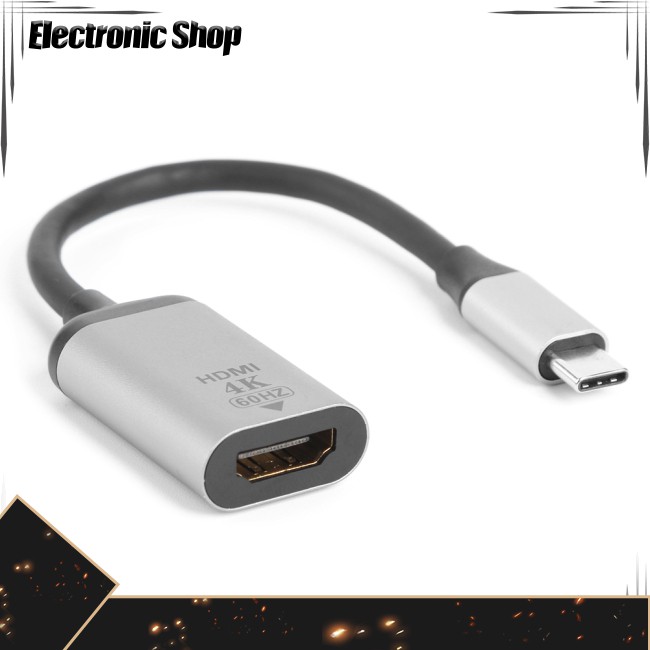Cáp Chuyển Đổi Usb C-To-Hdmi C Sang 4k 60hz Hdmi Female Dành Cho Laptop/Điện Thoại