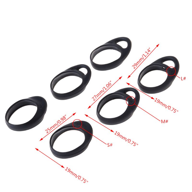Nút Bịt Tai Nghe Chống Rơi Thoải Mái Có Thể Giặt Được Cho Gear Iponx
