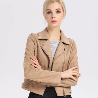 Áo khoác da lộn sale giá chuẩn