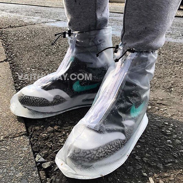 Áo Mưa Cho Giày Steprain Bảo Vệ Giày Chống Trơn Trượt - Vaithuhay