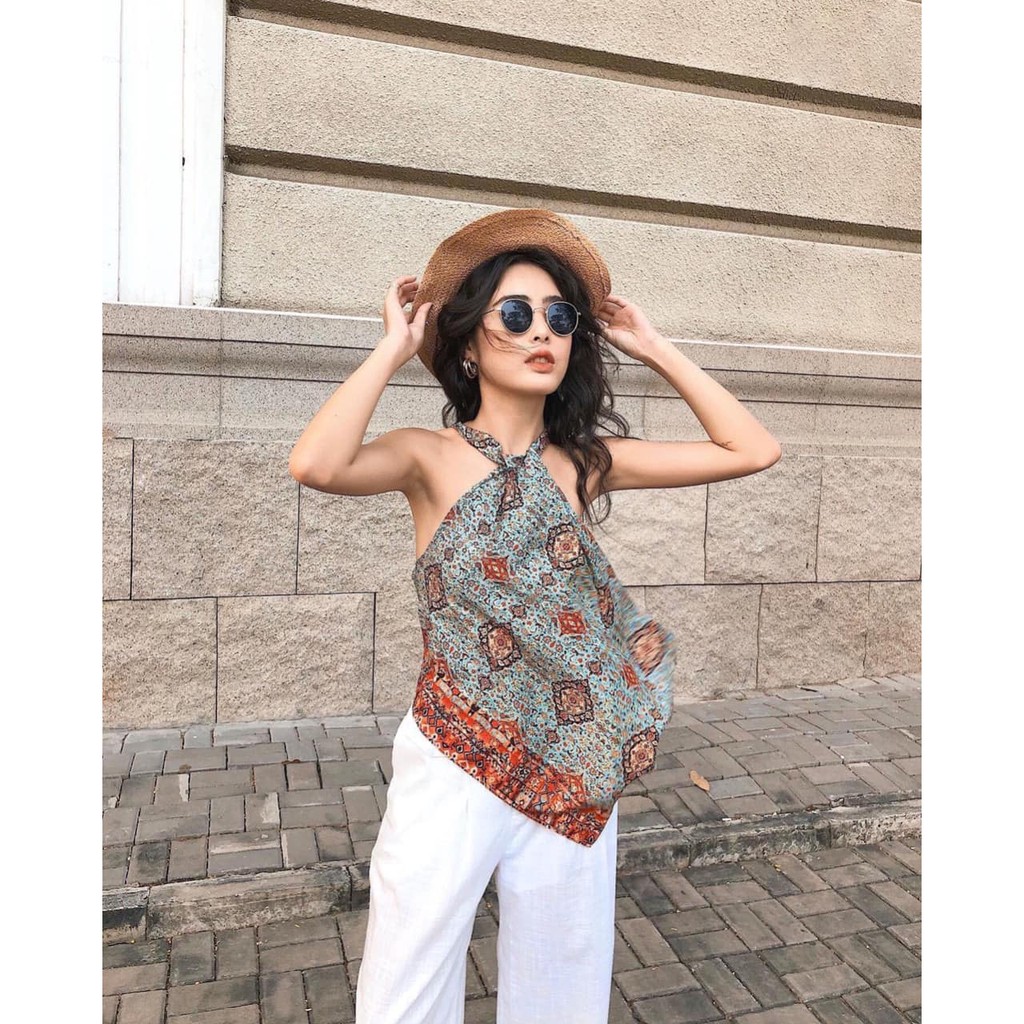 [⚡𝑺𝒂𝒍𝒆] Áo yếm thổ cẩm cao cấp (💯ảnh thật) | BigBuy360 - bigbuy360.vn