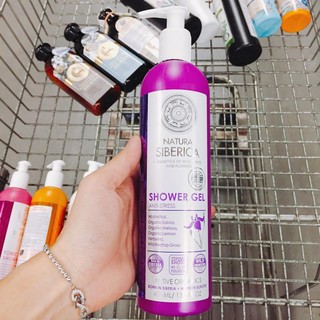 Sữa Tắm thảo mộc Săn Chắc Da và làm Giảm Stress Natura Siberica 400ML