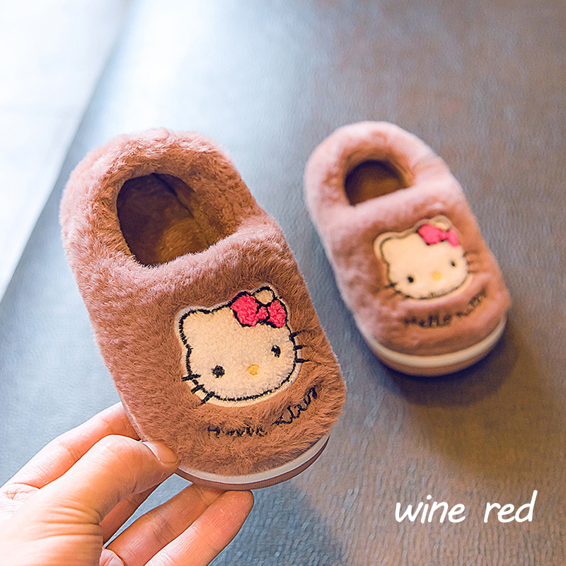 Dép Mang Trong Nhà Hình Hello Kitty Dễ Thương Xinh Xắn Cao Cấp