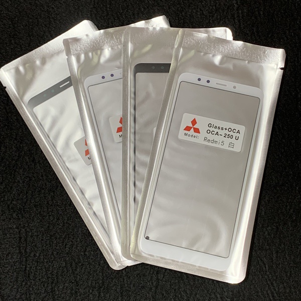 Kính liền keo Xiaomi Redmi 5 ĐEN