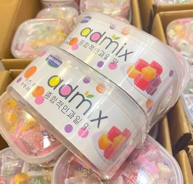[Sẵn] Kẹo Dẻo Trái Cây Hàn Quốc Admix