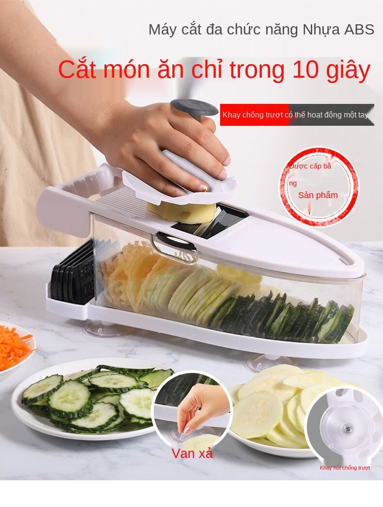 Nguồn Cung Cấp Bếp Nhà Bếp Đa Chức Năng Cắt Rau Tạo Tác Hộ Gia Đình Cắt Chà Thớt Cắt Khoai Tây, Dưa Chuột Thái Lát Chà V