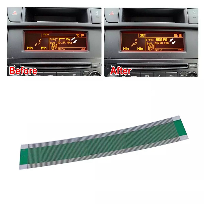Màn Hình LCD Bằng Lá Nhôm Pixel Chuyên Dụng Sửa Chữa Bảng Điều Khiển Xe Hơi Peugeot 307 / 407 / 408