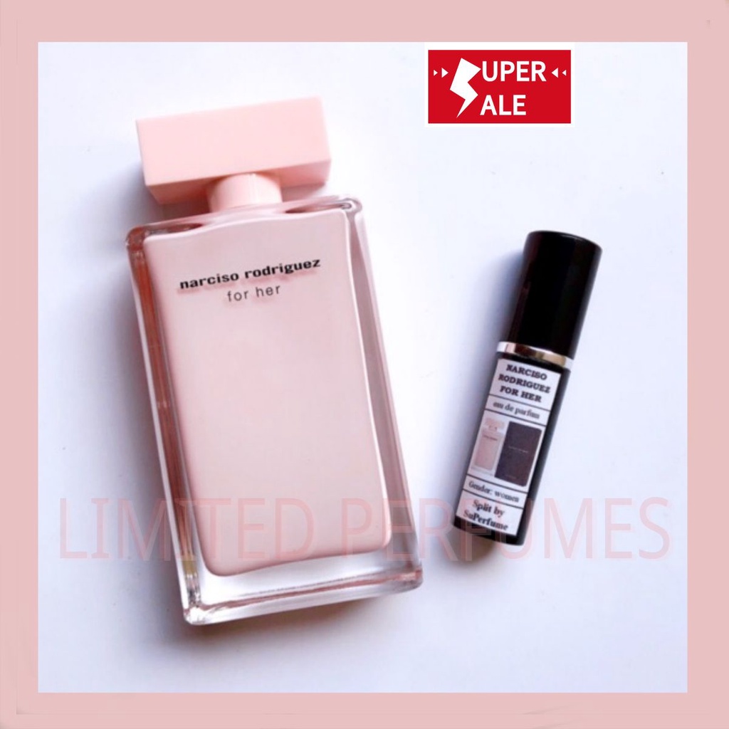 Nước hoa dùng thử Narciso Rodriguez For Her 5ml/10ml/20ml [LimitedPerfume] | Thế Giới Skin Care
