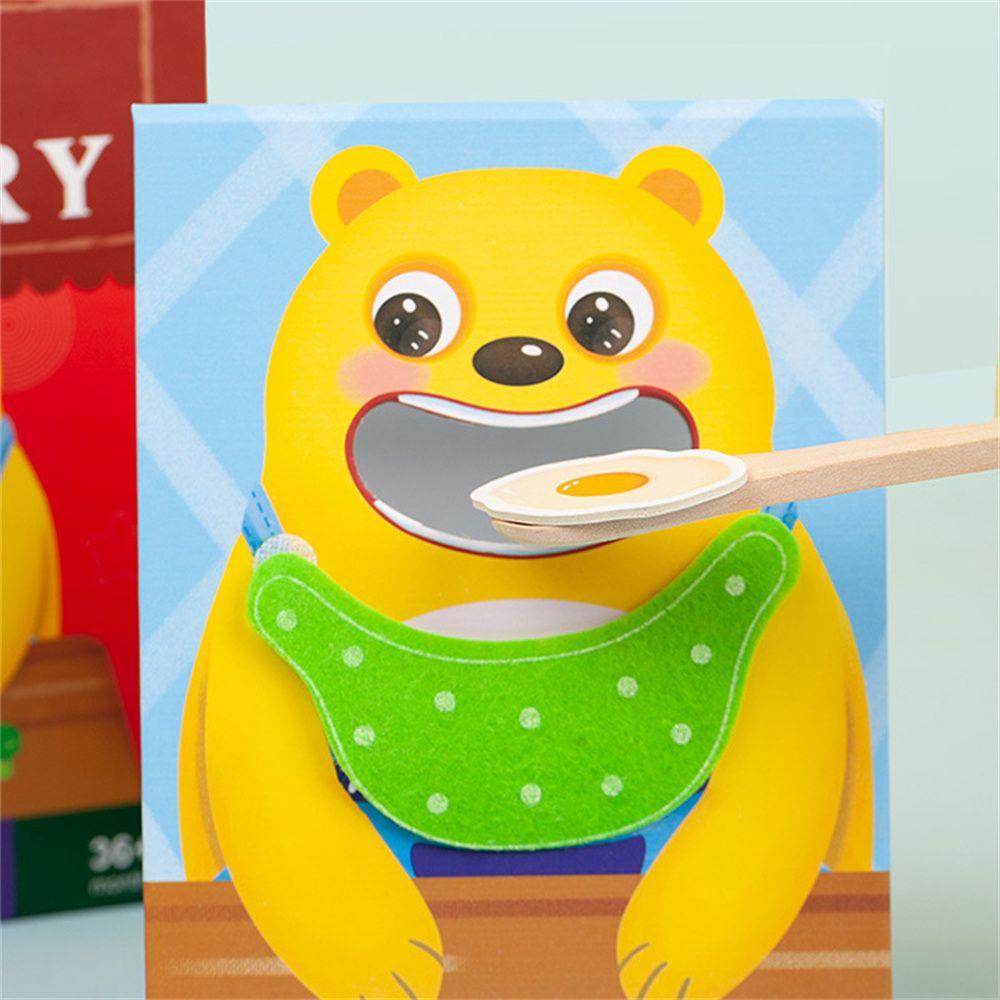 Bộ Đồ Chơi Lắp Ráp Mô Hình Gia Đình Gấu N1N Tương Tác Giữa Cha Mẹ Và Bé